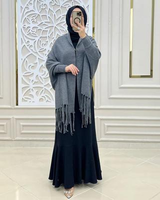 Cozy Fleece Shawl | 1 Pc Plain Design