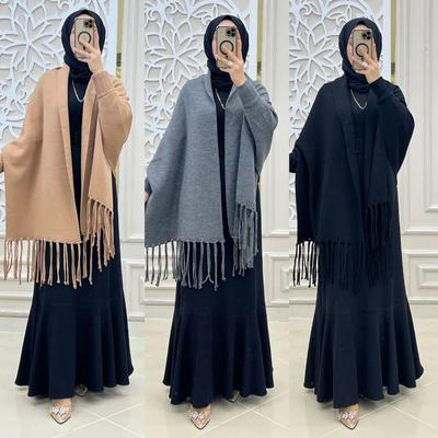 Cozy Fleece Shawl | 1 Pc Plain Design
