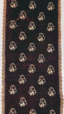 Women's Velvet Embroidered Border Shawl