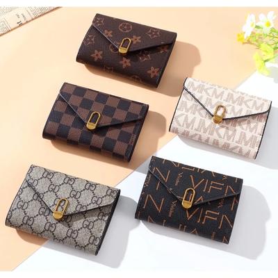 Women's PU Leather Trifold Wallet 1