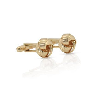 Cufflers Classic Round Cufflinks - CU-0013, Gold And Silver