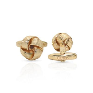 Cufflers Classic Round Cufflinks - CU-0013, Gold And Silver