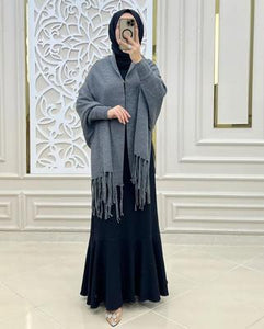 Cozy Fleece Shawl | 1 Pc Plain Design