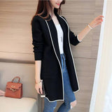 1 PC women's stitched fleece plain lapel coat