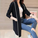 1 PC women's stitched fleece plain lapel coat