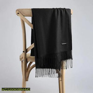 1 Pc Women's Woolen Plain Shawl