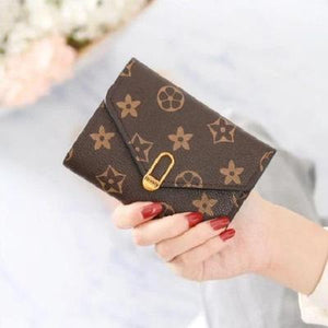 Women's PU Leather Trifold Wallet 1
